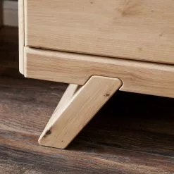 Naturoo TV-Lowboard Coulogne II - Balkeneiche Dekor / Anthrazit - Breite: 179 cm -Kommoden Verkäufe 2023 1000182658 190725 11581000113 DETAILS P000000001000182658