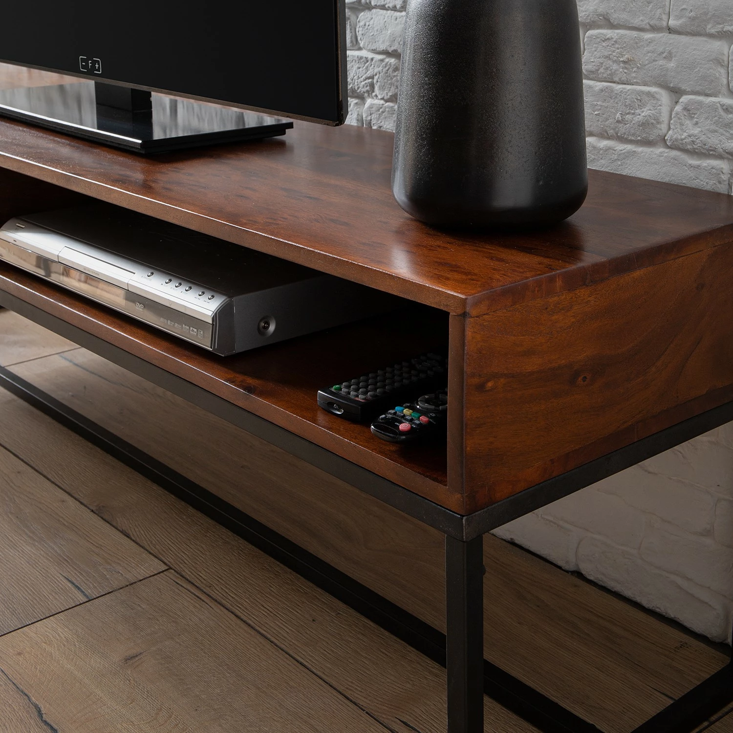 Ars manufacti TV-Lowboard Woodson VI - Akazie massiv - Akazie Braun 11 Ars manufacti TV-Lowboard Woodson VI - Akazie massiv - Akazie Braun – Bild 9