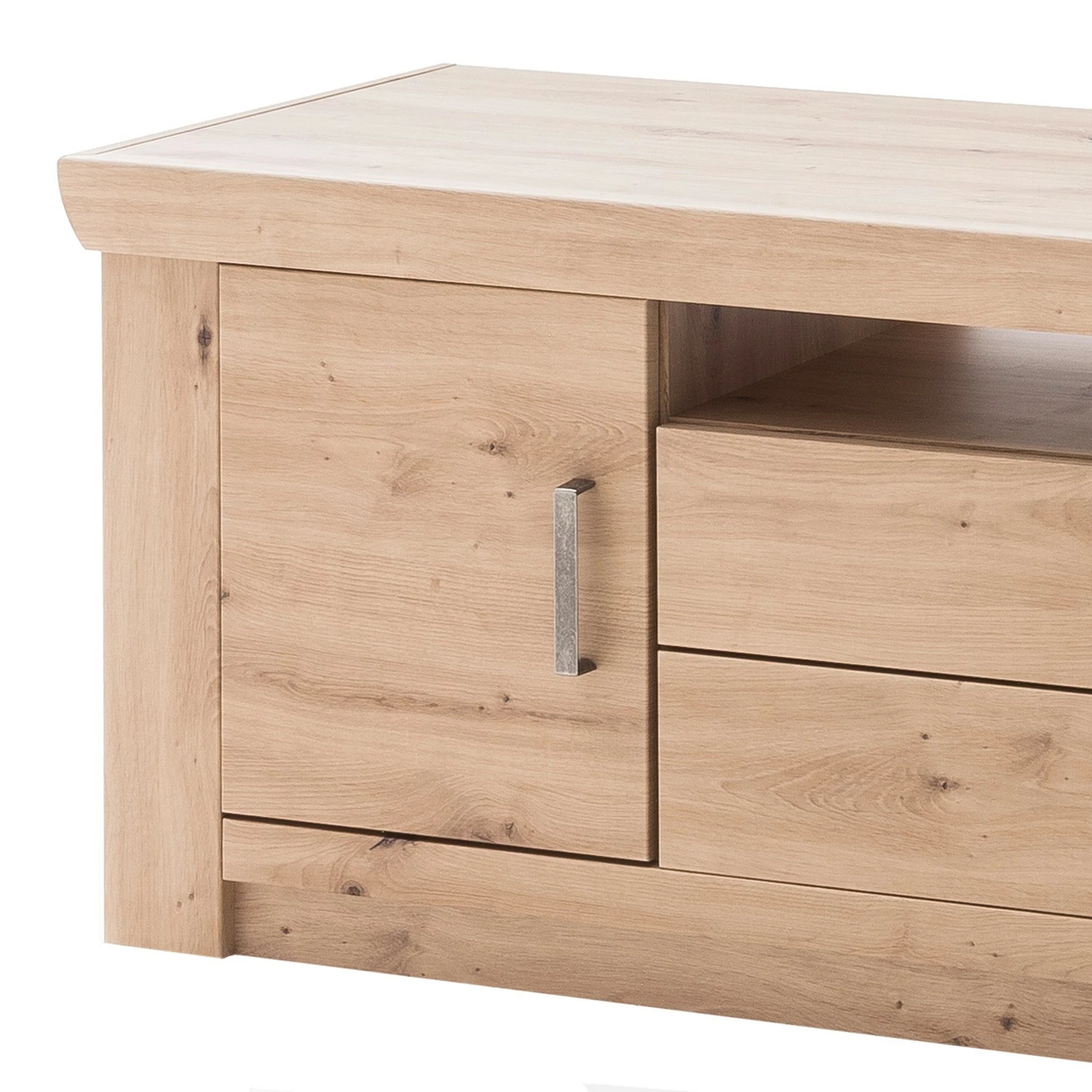 Naturoo TV-Lowboard Mendes II - Balkeneiche Dekor / Anthrazit 5 Naturoo TV-Lowboard Mendes II - Balkeneiche Dekor / Anthrazit – Bild 3