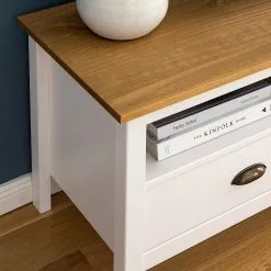 Maison Belfort TV-Lowboard Rivery - Kiefer massiv - Weiß -Kommoden Verkäufe 2023 1000187577 201111 14522700016 DETAILS P000000001000187577