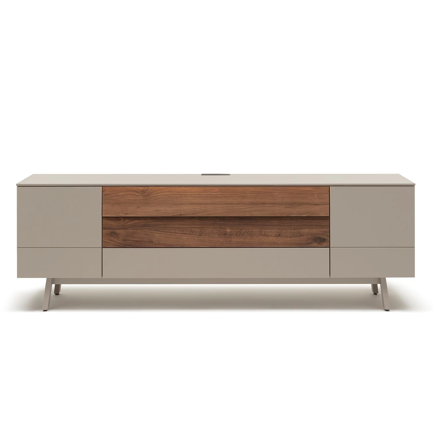 GWINNER TV-Lowboard Misano - Saharagrau / Balkeneiche - Ohne Beleuchtung 5 GWINNER TV-Lowboard Misano - Saharagrau / Balkeneiche - Ohne Beleuchtung – Bild 3