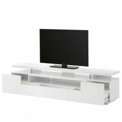 Loftscape TV-Lowboard Lisby - Inkl. Beleuchtung - Hochglanz Weiß -Kommoden Verkäufe 2023 1000191815 200814 06120100006 DETAILS P000000001000191815