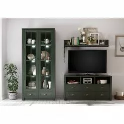 Ridgevalley TV-Lowboard Beauville I - Moosgrün / Gold -Kommoden Verkäufe 2023 1000196333 191127 09003500068 MOOD DETAILS P000000001000196333 mood