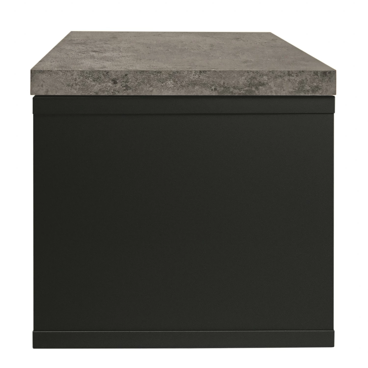 Temahome TV-Lowboard Detroit III - Beton Dekor / Schwarz 7 Temahome TV-Lowboard Detroit III - Beton Dekor / Schwarz – Bild 5