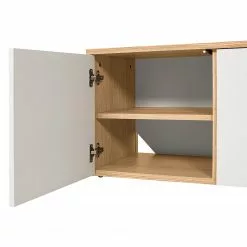 Temahome TV-Lowboard Albi - Echtholzfurnier - Eiche / Weiß -Kommoden Verkäufe 2023 1000198887 191209 09465100248 DETAILS P000000001000198887