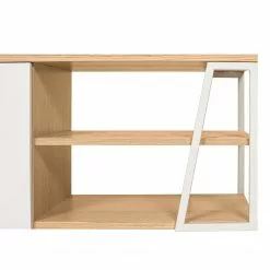 Temahome TV-Lowboard Albi - Echtholzfurnier - Eiche / Weiß -Kommoden Verkäufe 2023 1000198887 191209 09465100249 DETAILS P000000001000198887