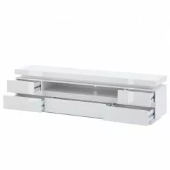 Fredriks TV-Lowboard Emblaze III - Inkl. Beleuchtung - Hochglanz Weiß -Kommoden Verkäufe 2023 1000200901 200114 06162500008 DETAILS P000000001000200901