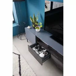 Fredriks TV-Lowboard Meon - Grau -Kommoden Verkäufe 2023 1000201080 210120 14315300001 MOOD DETAILS P000000001000201080 mood