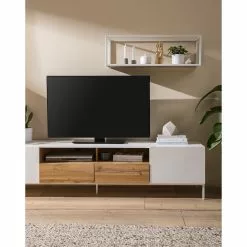 Fredriks TV-Lowboard Meon - Weiß -Kommoden Verkäufe 2023 1000201098 201030 11203100023 DETAILS P000000001000201098