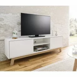 Norrwood TV-Lowboard Sinetta - Weiß / Eiche Dekor 15 Norrwood TV-Lowboard Sinetta - Weiß / Eiche Dekor -Kommoden Verkäufe 2023 1000202435 200124 09541200031 MOOD DETAILS P000000001000202435 mood