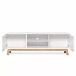 Norrwood TV-Lowboard Sinetta - Weiß / Eiche Dekor 19 Norrwood TV-Lowboard Sinetta - Weiß / Eiche Dekor -Kommoden Verkäufe 2023 1000202435 200124 09541200035 DETAILS P000000001000202435