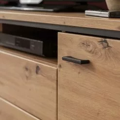 Loftscape TV-Lowboard Buena - Balkeneiche Dekor / Anthrazit -Kommoden Verkäufe 2023 1000207345 200317 14281100015 DETAILS P000000001000207345