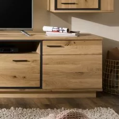 Naturoo TV-Lowboard Doora II - Asteiche teilmassiv - Asteiche Bianco / Graphit -Kommoden Verkäufe 2023 1000207358 200317 14290800086 DETAILS P000000001000207358