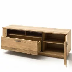 Naturoo TV-Lowboard Doora I - Asteiche teilmassiv - Asteiche Bianco / Graphit -Kommoden Verkäufe 2023 1000207359 200317 14291300094 DETAILS P000000001000207359