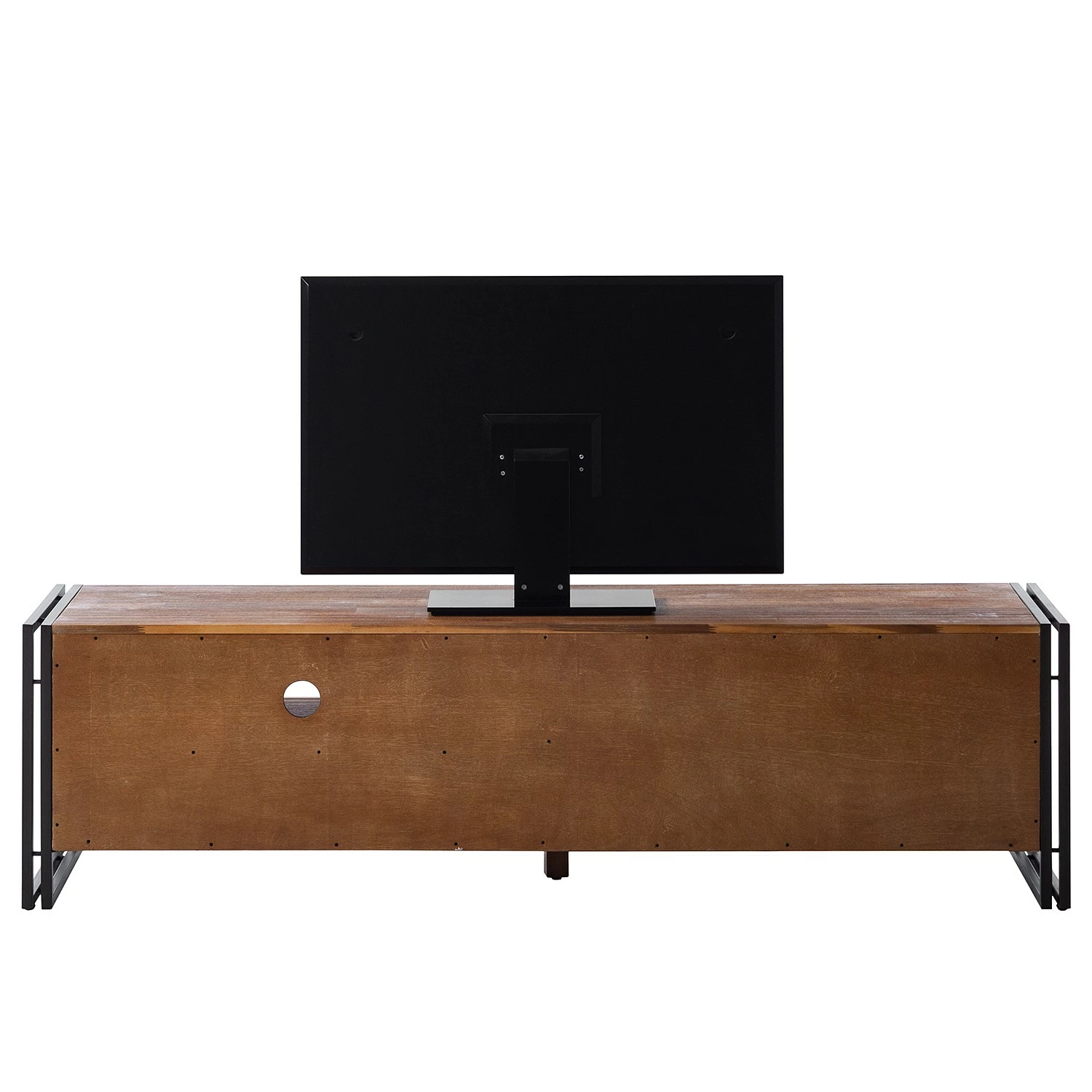 Ars manufacti TV-Lowboard Manchester IV - Akazie massiv / Metall - Akazie / Anthrazit 8 Ars manufacti TV-Lowboard Manchester IV - Akazie massiv / Metall - Akazie / Anthrazit – Bild 6