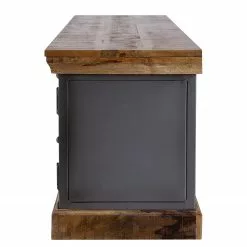 Ars manufacti TV-Lowboard Hunter II - Mango massiv / Metall - Mango / Blaugrau -Kommoden Verkäufe 2023 1000211062 210127 06293700005 DETAILS P000000001000211062