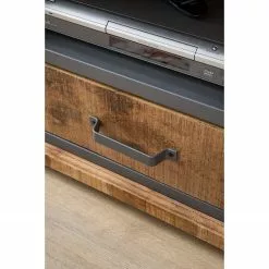 Ars manufacti TV-Lowboard Hunter II - Mango massiv / Metall - Mango / Blaugrau -Kommoden Verkäufe 2023 1000211062 210225 12530200006 MOOD DETAILS P000000001000211062 mood