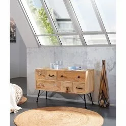 Red Living TV-Lowboard Latta II - Mango massiv / Metall - Mango / Schwarz -Kommoden Verkäufe 2023 1000211436 220316 020 MOOD DETAILS P000000001000211436 mood