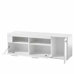 Loftscape Lowboard Cely - Hochglanz Weiß / Matt Weiß - Breite: 140 cm -Kommoden Verkäufe 2023 1000213881 200525 13133000053 DETAILS P000000001000213881