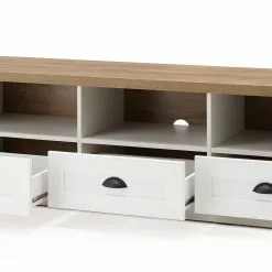 Norrwood Lowboard Proville II - Eiche Weiß Dekor / Eiche Dekor -Kommoden Verkäufe 2023 1000213891 200525 13142500109 DETAILS P000000001000213891