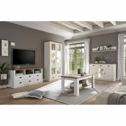 Norrwood Lowboard Proville I - Eiche Weiß Dekor / Eiche Dekor -Kommoden Verkäufe 2023 1000213903 200525 13155200188 MOOD DETAILS P000000001000213903 mood