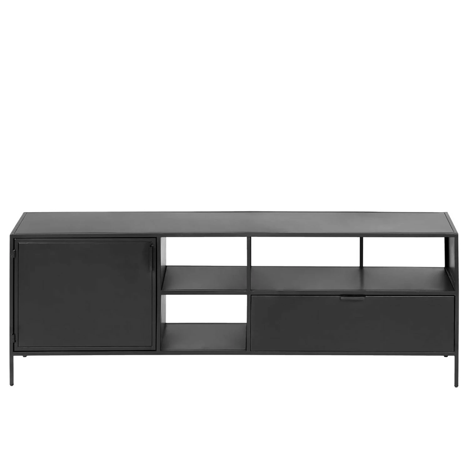 Red Living TV-Lowboard Exford - Metall - Schwarz 4 Red Living TV-Lowboard Exford - Metall - Schwarz – Bild 2