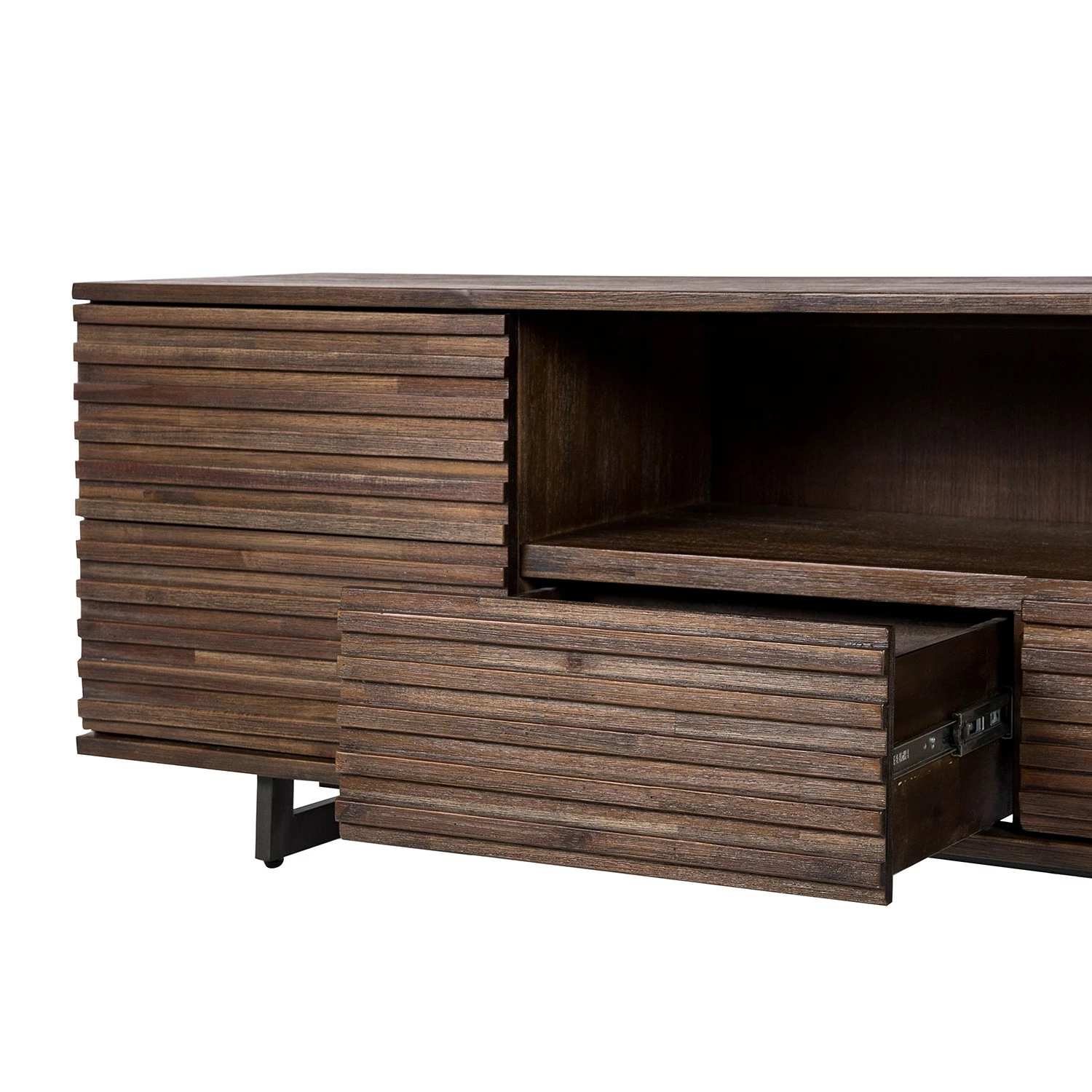 Studio Copenhagen TV-Lowboard Kirley - Akazie massiv - Akazie Dunkel 14 Studio Copenhagen TV-Lowboard Kirley - Akazie massiv - Akazie Dunkel – Bild 12