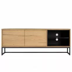 Studio Copenhagen TV-Lowboard Flox II - Echtholzfurnier / Metall - Eiche / Schwarz 18 Studio Copenhagen TV-Lowboard Flox II - Echtholzfurnier / Metall - Eiche / Schwarz -Kommoden Verkäufe 2023 1000218134 210720 12091700019 DETAILS P000000001000218134