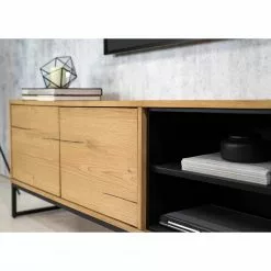 Studio Copenhagen TV-Lowboard Flox II - Echtholzfurnier / Metall - Eiche / Schwarz 29 Studio Copenhagen TV-Lowboard Flox II - Echtholzfurnier / Metall - Eiche / Schwarz -Kommoden Verkäufe 2023 1000218134 211026 111417000040 DETAILS P000000001000218134