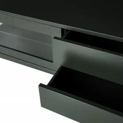 Studio Copenhagen TV-Lowboard Exhall - Glas - Graugrün -Kommoden Verkäufe 2023 1000218349 210420 14244100018 DETAILS P000000001000218349