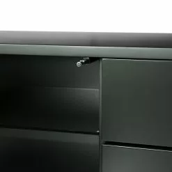 Studio Copenhagen TV-Lowboard Exhall - Glas - Graugrün -Kommoden Verkäufe 2023 1000218349 210420 14244300019 DETAILS P000000001000218349