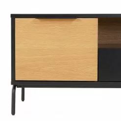 Norrwood TV-Lowboard Ceduna I - Matt Schwarz / Eiche -Kommoden Verkäufe 2023 1000218731 200713 10103300003 DETAILS P000000001000218731