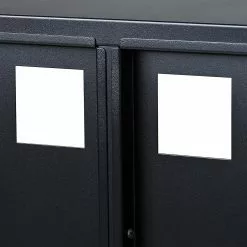 Ars manufacti TV-Lowboard Kayys - Glas / Metall - Schwarz -Kommoden Verkäufe 2023 1000219019 210121 07294800010 DETAILS P000000001000219019