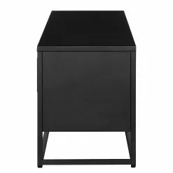 Ars manufacti TV-Lowboard Kayys - Glas / Metall - Schwarz -Kommoden Verkäufe 2023 1000219019 210330 15104300006 DETAILS P000000001000219019