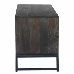 Jack & Alice TV-Lowboard Loga - Akazie massiv / Eisen - Akazie Grau -Kommoden Verkäufe 2023 1000219277 210303 09483100015 DETAILS P000000001000219277