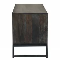 Jack & Alice TV-Lowboard Loga - Akazie massiv / Eisen - Akazie Grau -Kommoden Verkäufe 2023 1000219277 210303 09483500018 DETAILS P000000001000219277