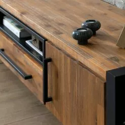 Ars manufacti TV-Lowboard Urban Industry II - Akazie teilmassiv / Metall - Akazie / Schwarz 35 Ars manufacti TV-Lowboard Urban Industry II - Akazie teilmassiv / Metall - Akazie / Schwarz -Kommoden Verkäufe 2023 1000224206 210714 07374100017 DETAILS P000000001000224206