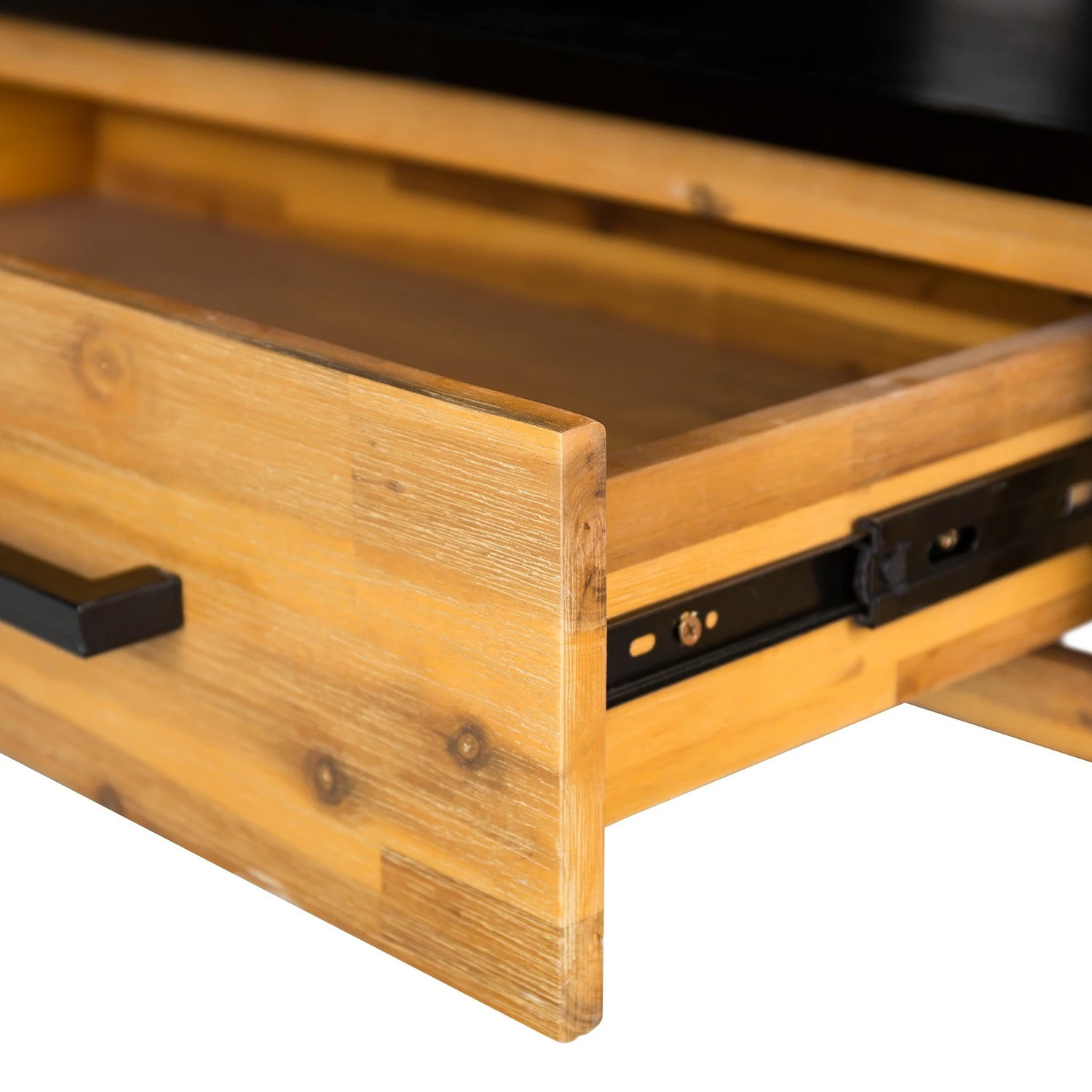 Ars manufacti TV-Lowboard Urban Industry II - Akazie teilmassiv / Metall - Akazie / Schwarz 19 Ars manufacti TV-Lowboard Urban Industry II - Akazie teilmassiv / Metall - Akazie / Schwarz – Bild 17