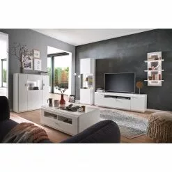 Loftscape TV-Lowboard Cassville - Matt Weiß - Breite: 195 cm 9 Loftscape TV-Lowboard Cassville - Matt Weiß - Breite: 195 cm -Kommoden Verkäufe 2023 1000224409 200904 13093700044 MOOD DETAILS P000000001000224409 mood