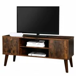 Red Living TV-Lowboard Hickling I - Braun / Gummibaum