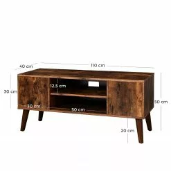 Red Living TV-Lowboard Hickling I - Braun / Gummibaum -Kommoden Verkäufe 2023 1000225810 200914 06115400020 SKETCH DETAILS P000000001000225810 sketch