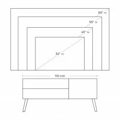 Red Living TV-Lowboard Gillett - Weiß / Gummibaum Hell 15 Red Living TV-Lowboard Gillett - Weiß / Gummibaum Hell -Kommoden Verkäufe 2023 1000225832 200914 06134500164 SKETCH DETAILS P000000001000225832 sketch