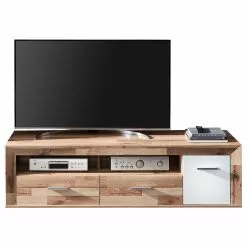Loftscape TV-Lowboard Waverly - Weiß / Eiche Dekor