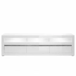 Loftscape TV-Lowboard Cape Ann II - Hochglanz Weiß / Matt Weiß -Kommoden Verkäufe 2023 1000226255 200923 15535400083 DETAILS P000000001000226255