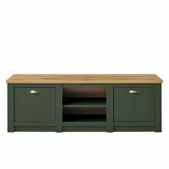 Norrwood TV-Lowboard Cardet - Moosgrün / Eiche Wotan Dekor -Kommoden Verkäufe 2023 1000227555 201016 13025700007 DETAILS P000000001000227555