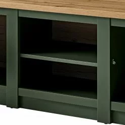 Norrwood TV-Lowboard Cardet - Moosgrün / Eiche Wotan Dekor -Kommoden Verkäufe 2023 1000227555 201016 13025900009 DETAILS P000000001000227555