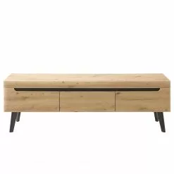 Loftscape TV-Lowboard Tornac - Eiche Artisan Dekor / Schwarz - Breite: 160 cm 12 Loftscape TV-Lowboard Tornac - Eiche Artisan Dekor / Schwarz - Breite: 160 cm -Kommoden Verkäufe 2023 1000228646 201028 06341300100 DETAILS P000000001000228646