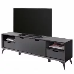 Loftscape TV-Lowboard Nevez - Weiß / Grau