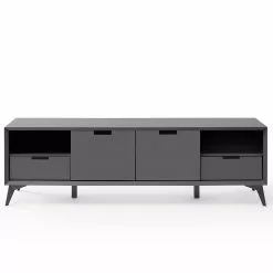 Loftscape TV-Lowboard Nevez - Weiß / Grau -Kommoden Verkäufe 2023 1000230755 201113 13080300023 DETAILS P000000001000230755