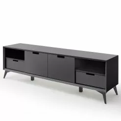 Loftscape TV-Lowboard Nevez - Weiß / Grau -Kommoden Verkäufe 2023 1000230755 201113 13080600024 DETAILS P000000001000230755